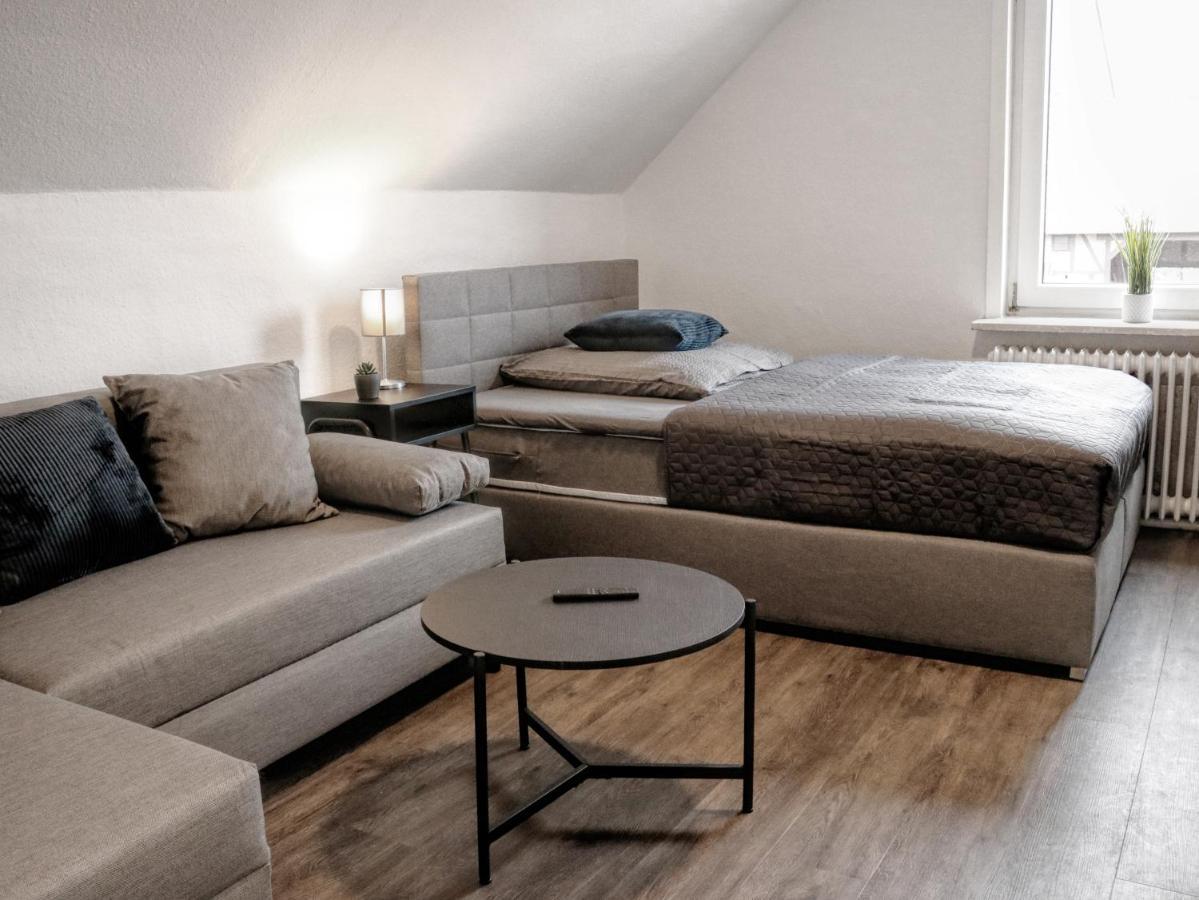 Lightplace • Groessere Gruppen • 4 Einzelzimmer • Boxspring • Smart Tv • Biergarten • Restaurant براونشفايغ المظهر الخارجي الصورة